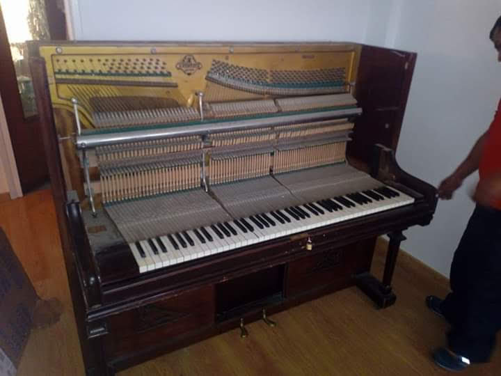 Desmontaje de piano